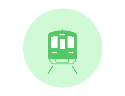 駅から徒歩1分の立地